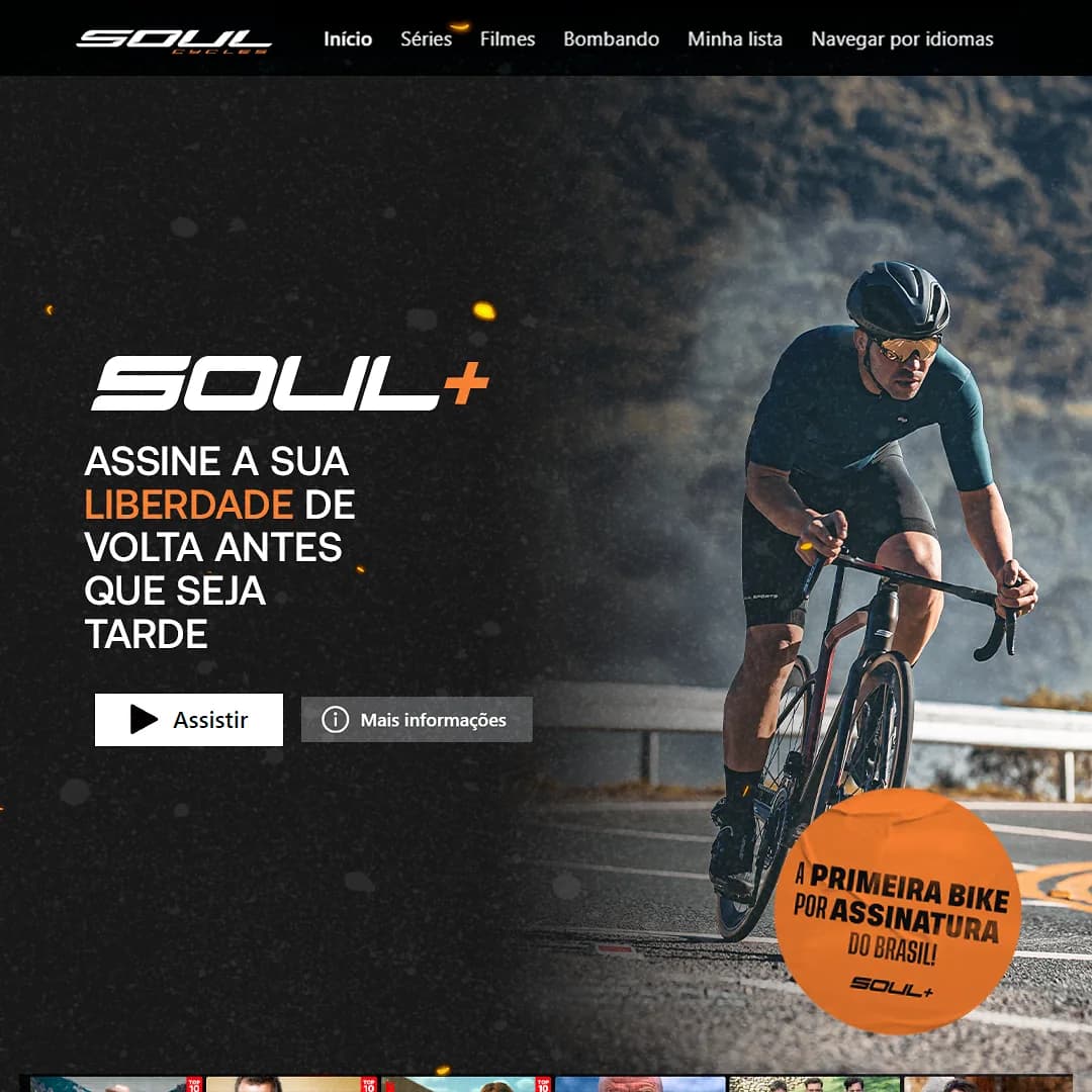 Projeto para Soul Cycles